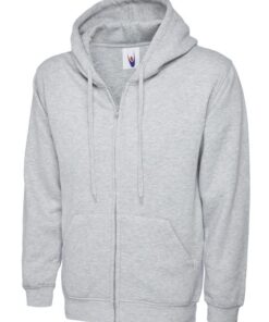Adults Classic Full Zip Hooded Sweatshirt - Image 7