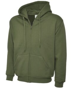 Adults Classic Full Zip Hooded Sweatshirt - Image 9