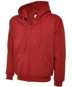 Adults Classic Full Zip Hooded Sweatshirt - Image 10
