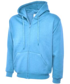 Adults Classic Full Zip Hooded Sweatshirt - Image 12