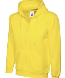 Adults Classic Full Zip Hooded Sweatshirt - Image 2