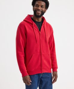 Adults Classic Full Zip Hooded Sweatshirt