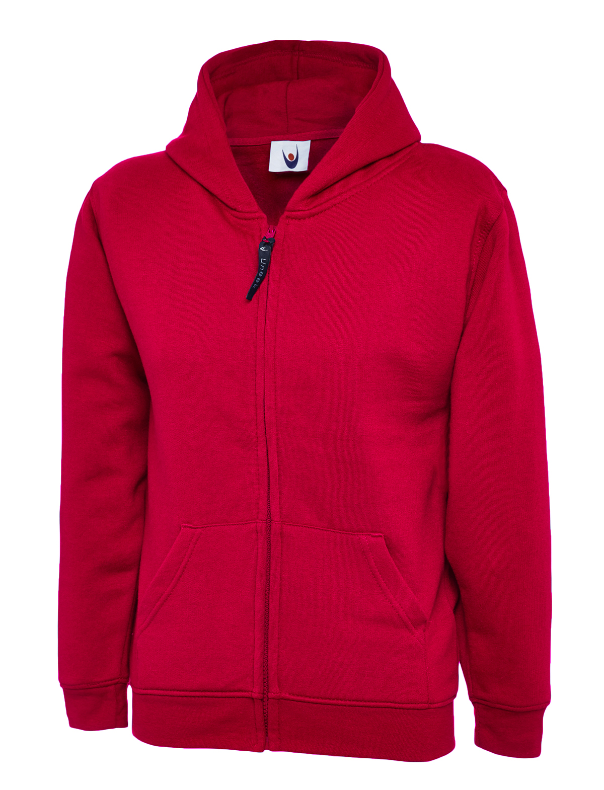 Childrens Classic Full Zip Hooded Sweatshirt - Image 6