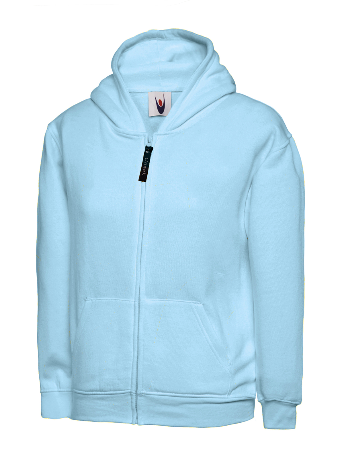 Childrens Classic Full Zip Hooded Sweatshirt - Image 8