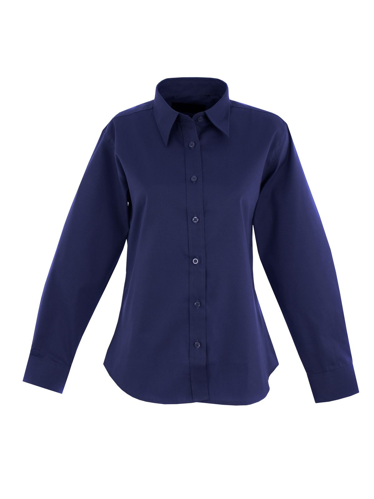 Ladies Pinpoint Oxford Full Sleeve Shirt - Image 6