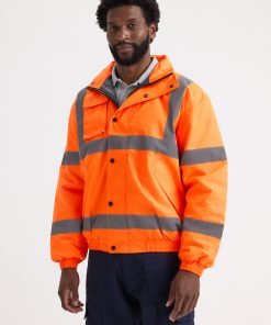Hi Vis Bomber Jacket