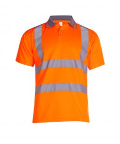 Alternative view of Hi Vis Short Sleeve Polo Shirt