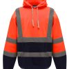 Orange/Navy