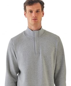 Alternative view of B&C ¼ Zip Sweatshirt