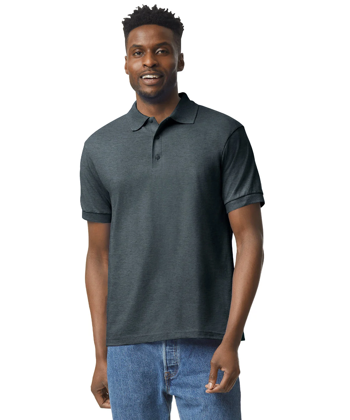 Dryblend® Jersey Knit Polo - Image 2
