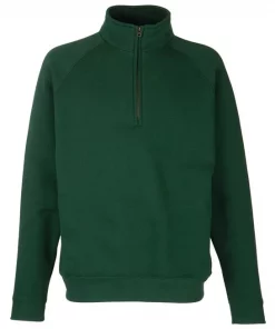 Premium 70/30 Zip-Neck Sweatshirt