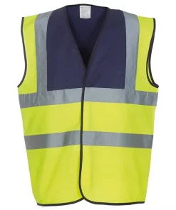 Yoko Hi-Vis 2 Band And Braces Vest (HVW100)