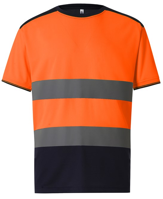 Yoko Hi-Vis Two-Tone T-Shirt (HVJ400)