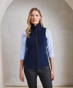 Women’s artisan fleece gilet