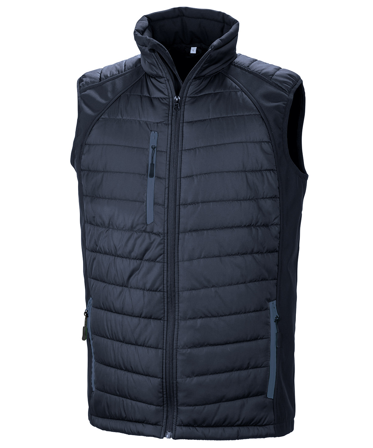 Compass padded softshell gilet - Image 10