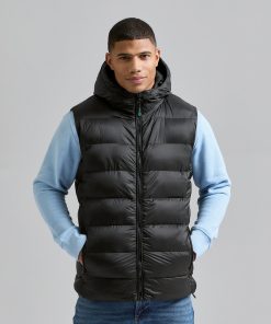 Solitude recycled hooded bodywarmer