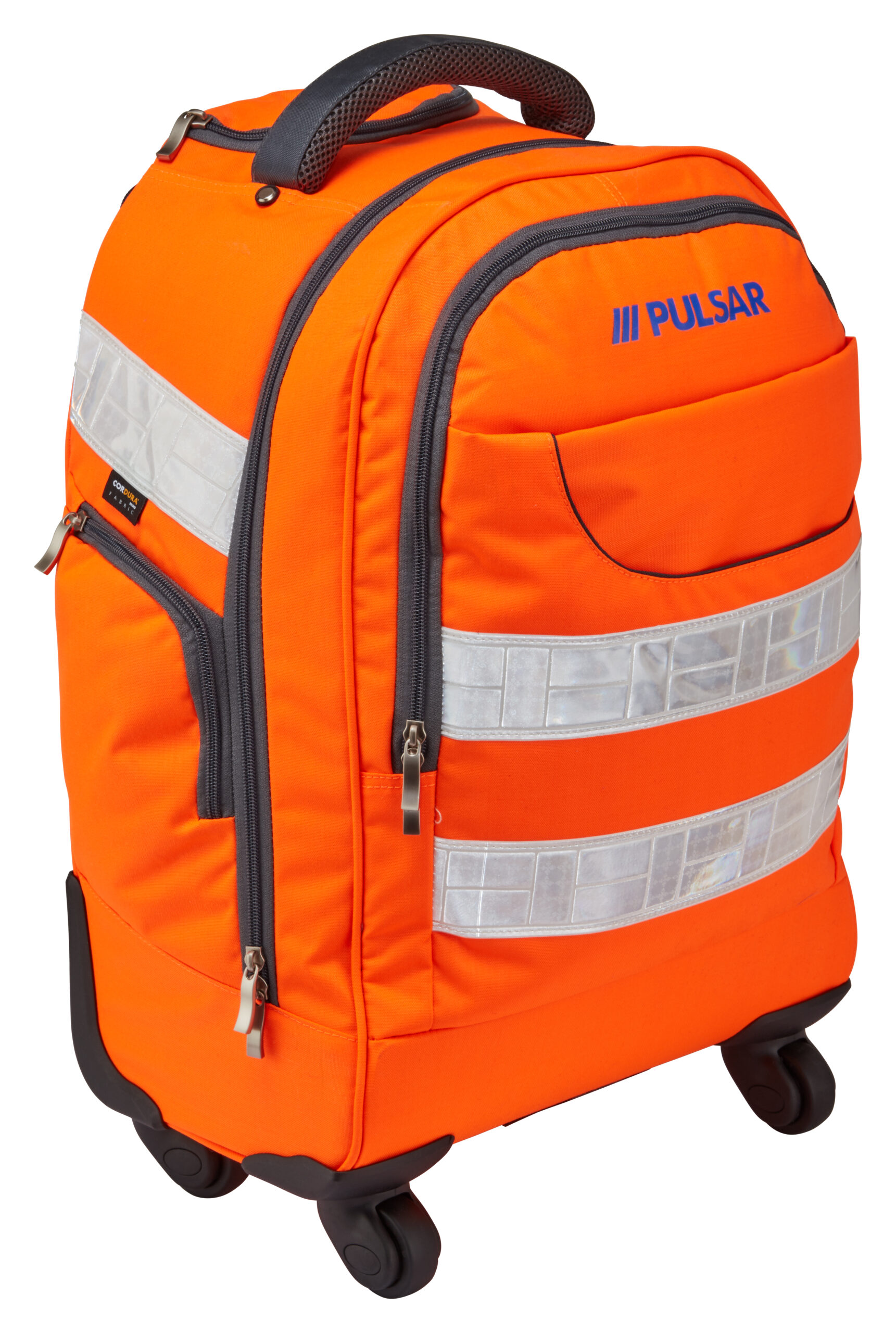 PULSAR® Rail Spec Cordura Trolley Backpack Orange