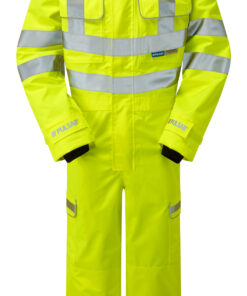 Alternative view of PULSAR® Mesh Lined Coverall - Recycled Content