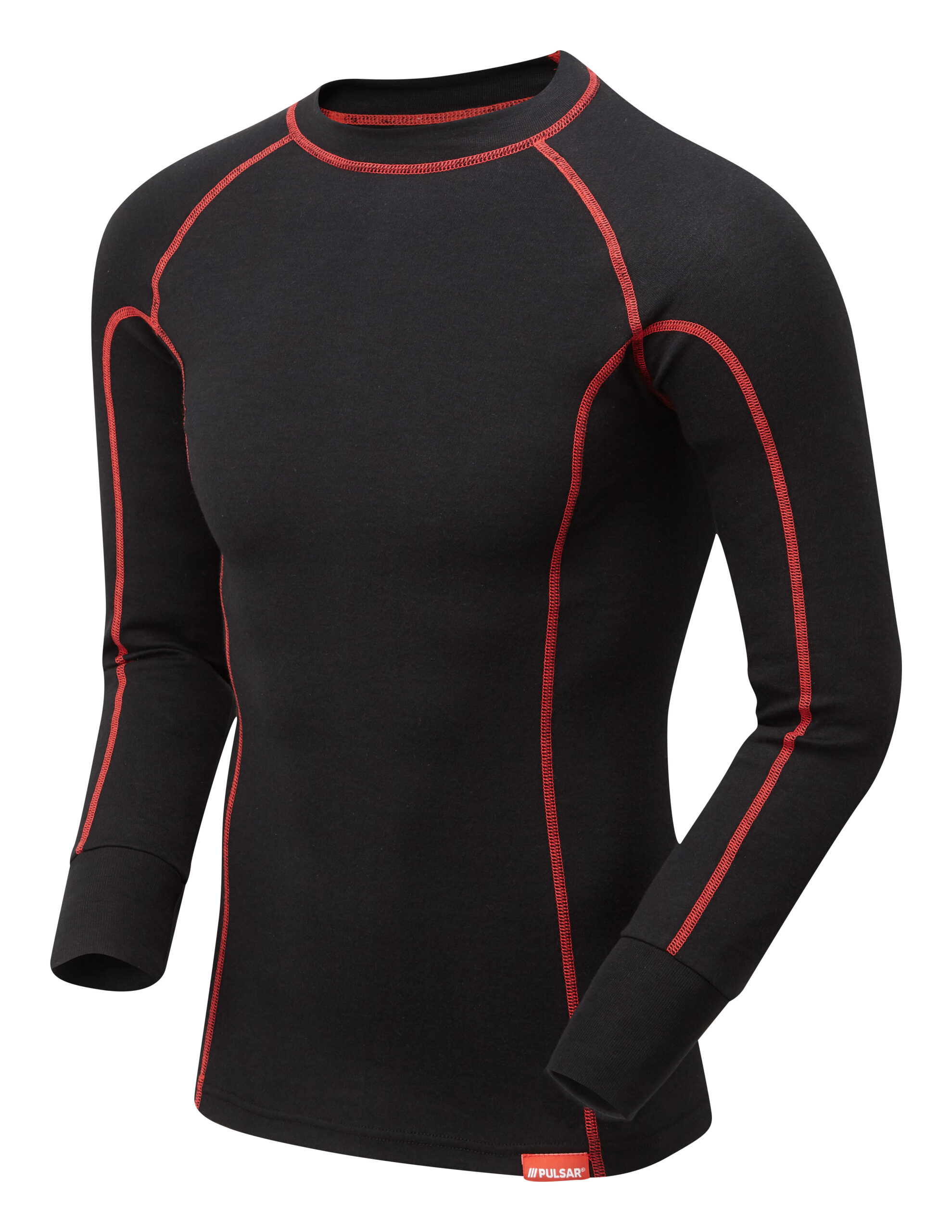 PULSAR® FR-AST-ARC Men's Long Top Black/Red