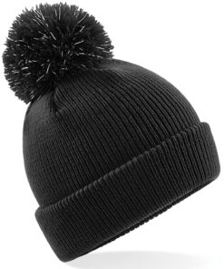 Alternative view of Junior Reflective Bobble Beanie