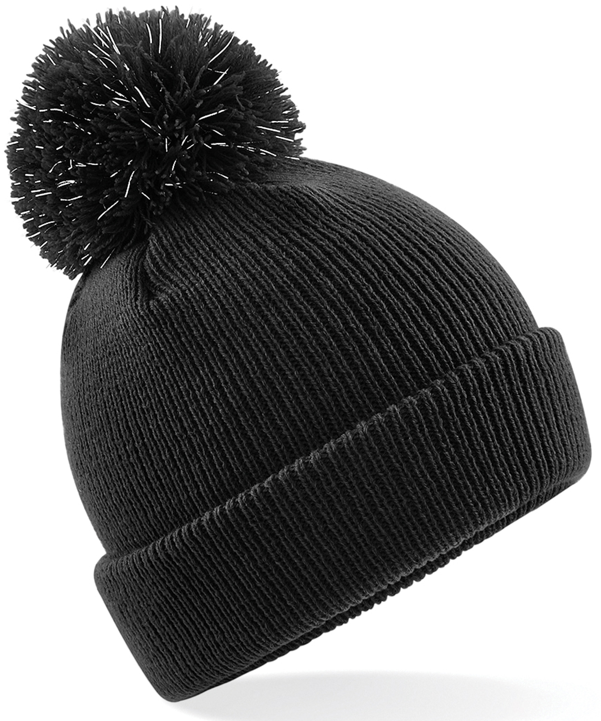 Junior Reflective Bobble Beanie - Image 2