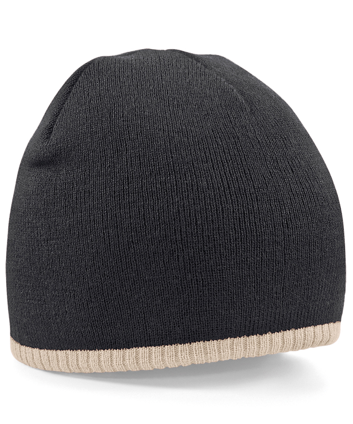 Two-Tone Pull-On Beanie - Image 2