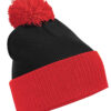 Black/Bright Red