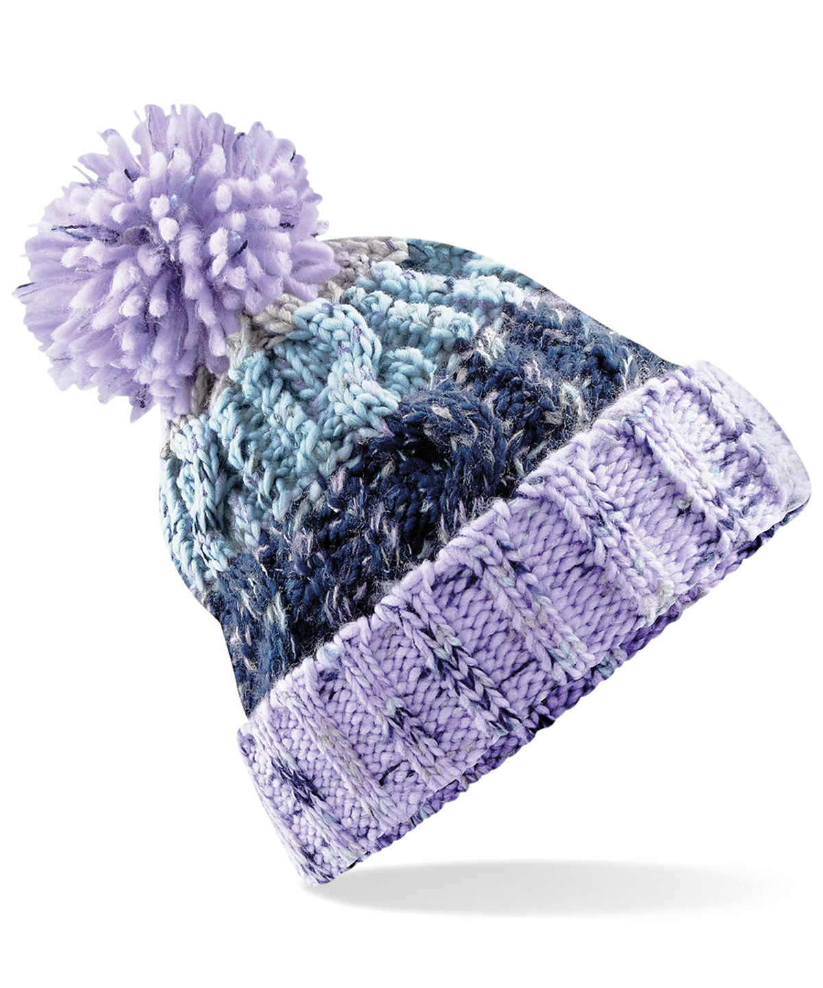 Corkscrew Pom Pom Beanie - Image 10