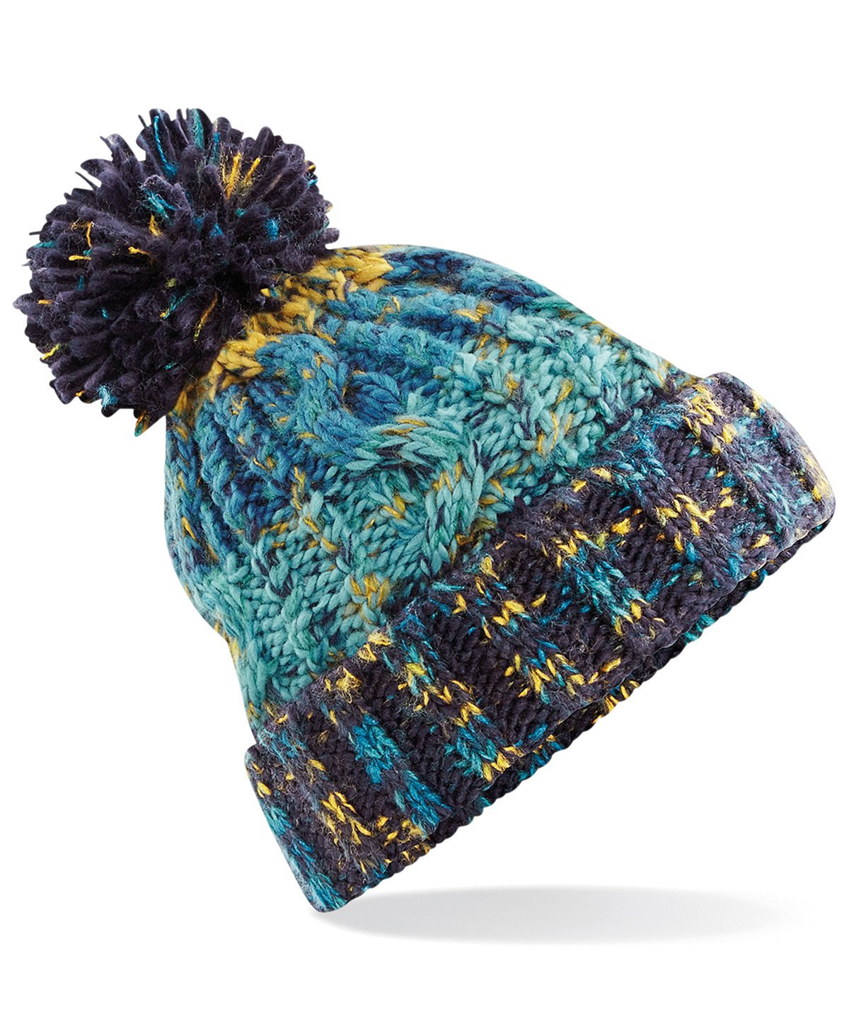Corkscrew Pom Pom Beanie - Image 11