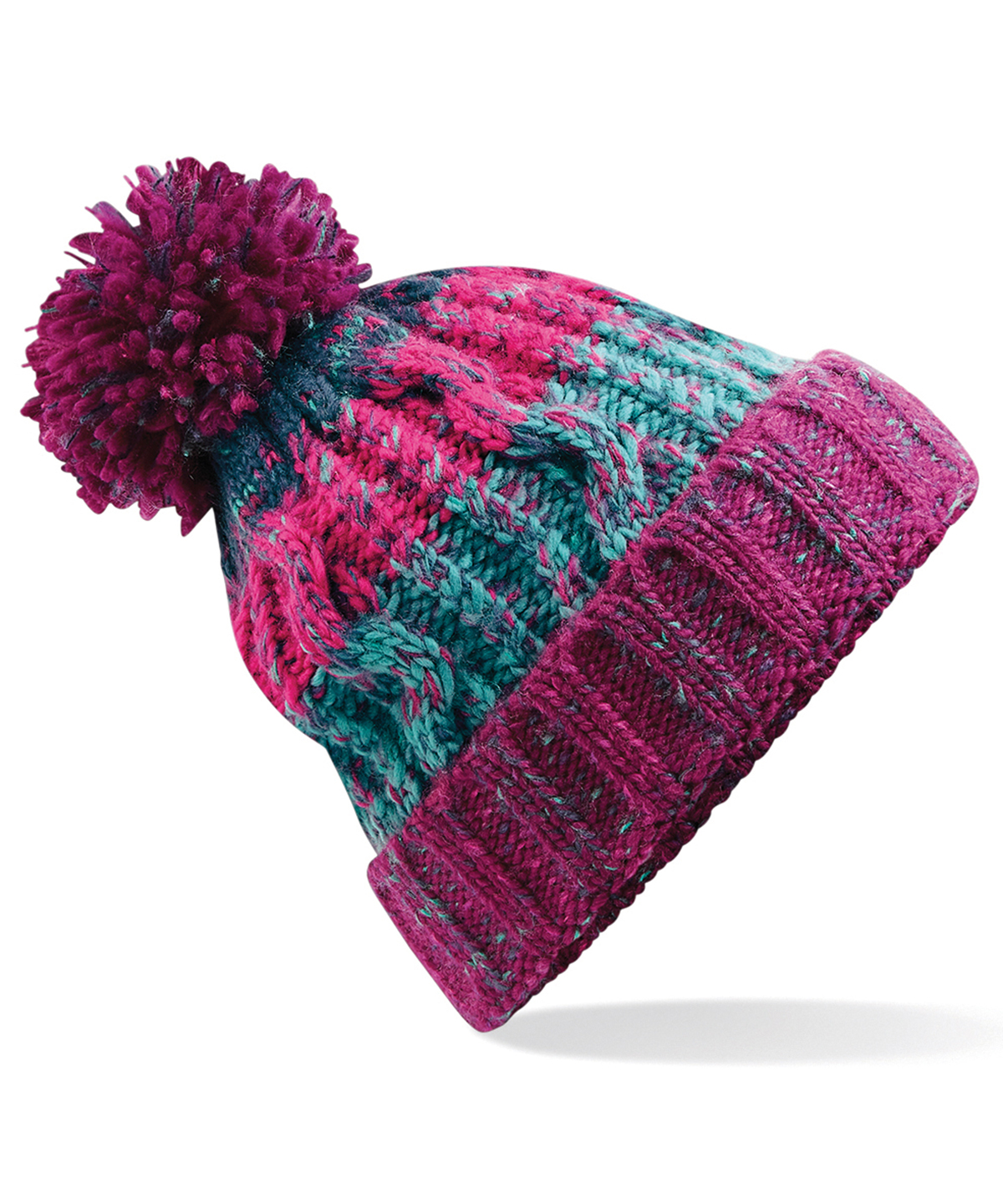 Corkscrew Pom Pom Beanie - Image 16