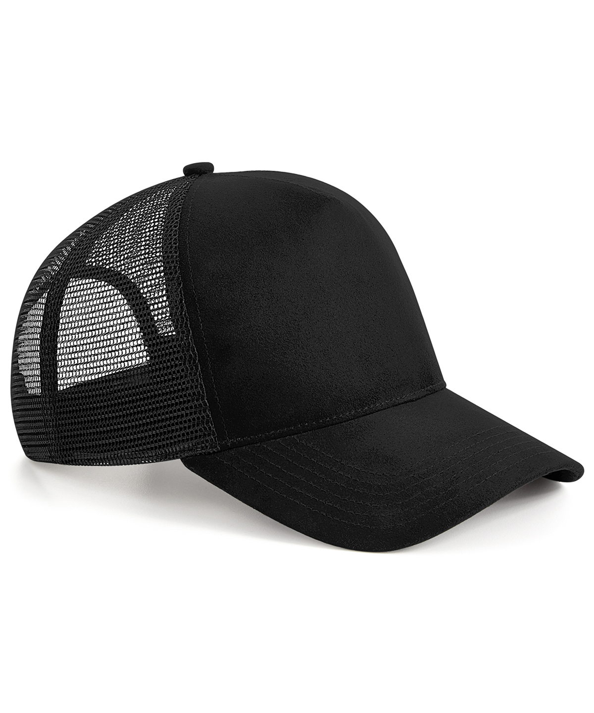 Suede Snapback Trucker - Image 2