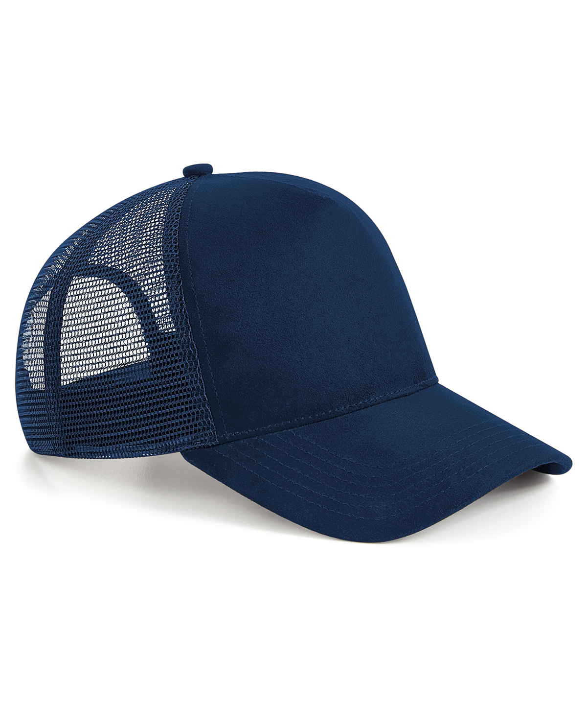 Suede Snapback Trucker - Image 3