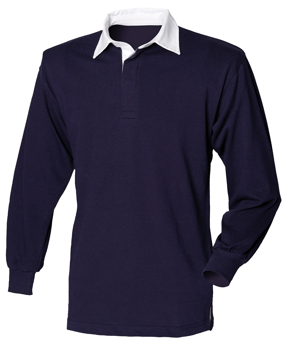 Long Sleeve Plain Rugby Shirt - Image 4