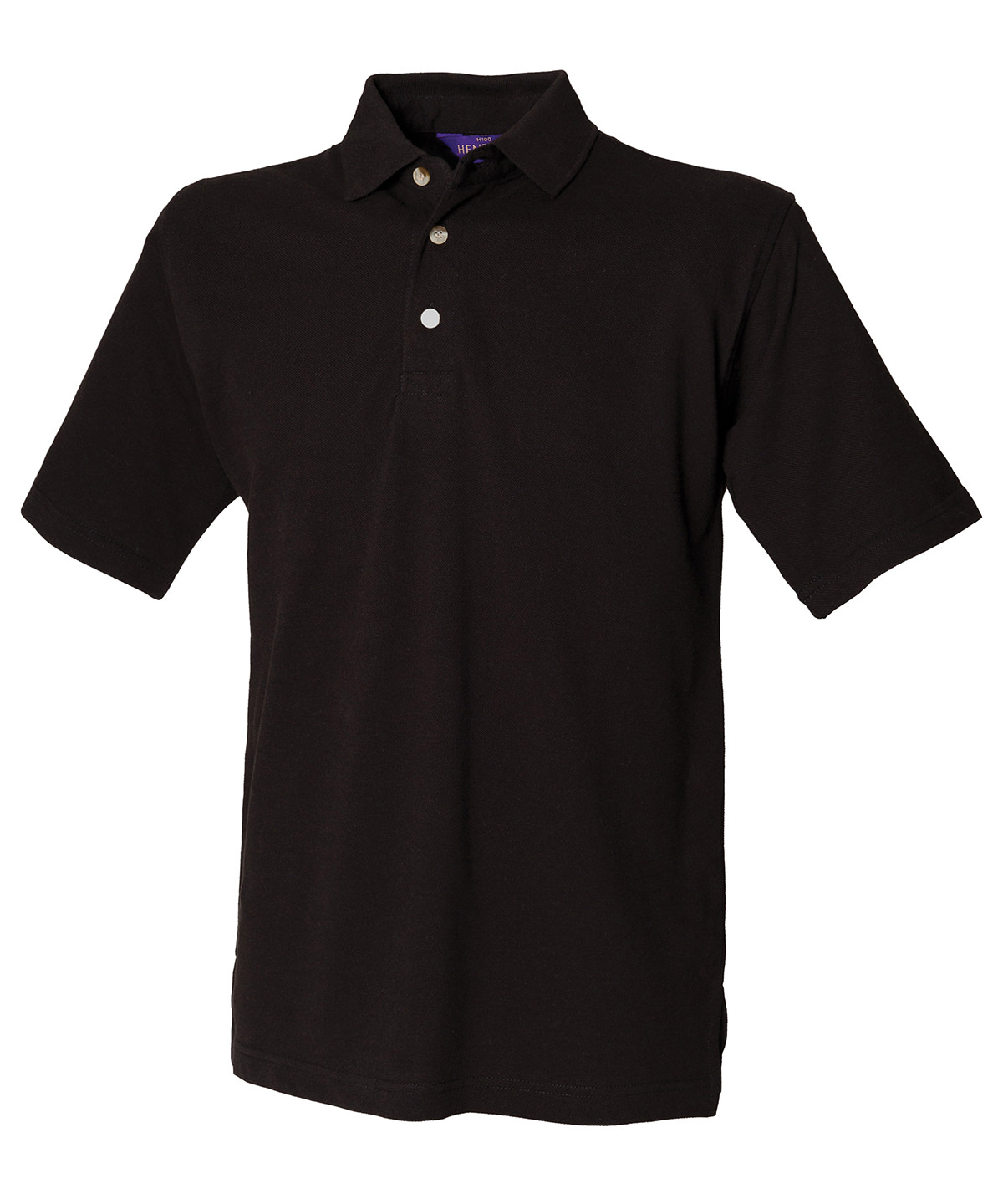 Classic Cotton Piqué Polo With Stand-Up Collar - Image 2