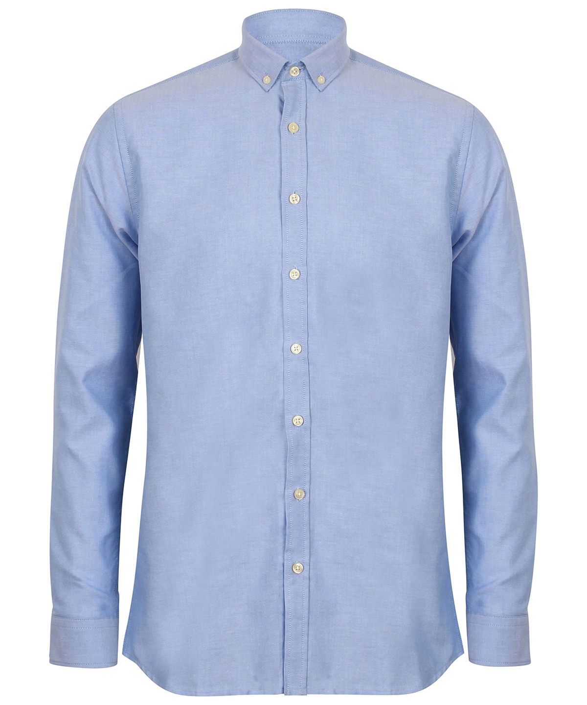 Modern Long Sleeve Oxford Shirt - Image 3