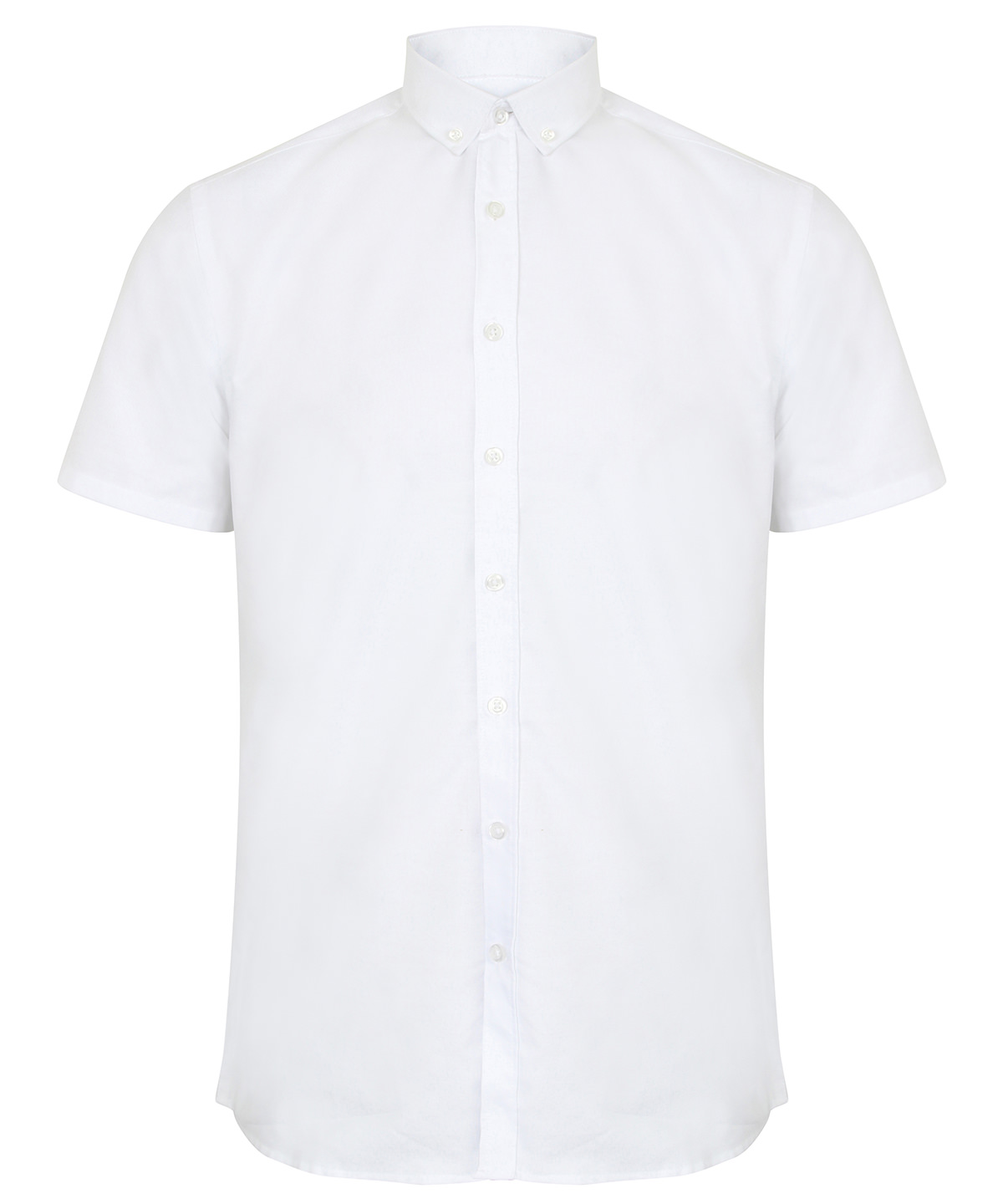 Modern Short Sleeve Oxford Shirt - Image 4