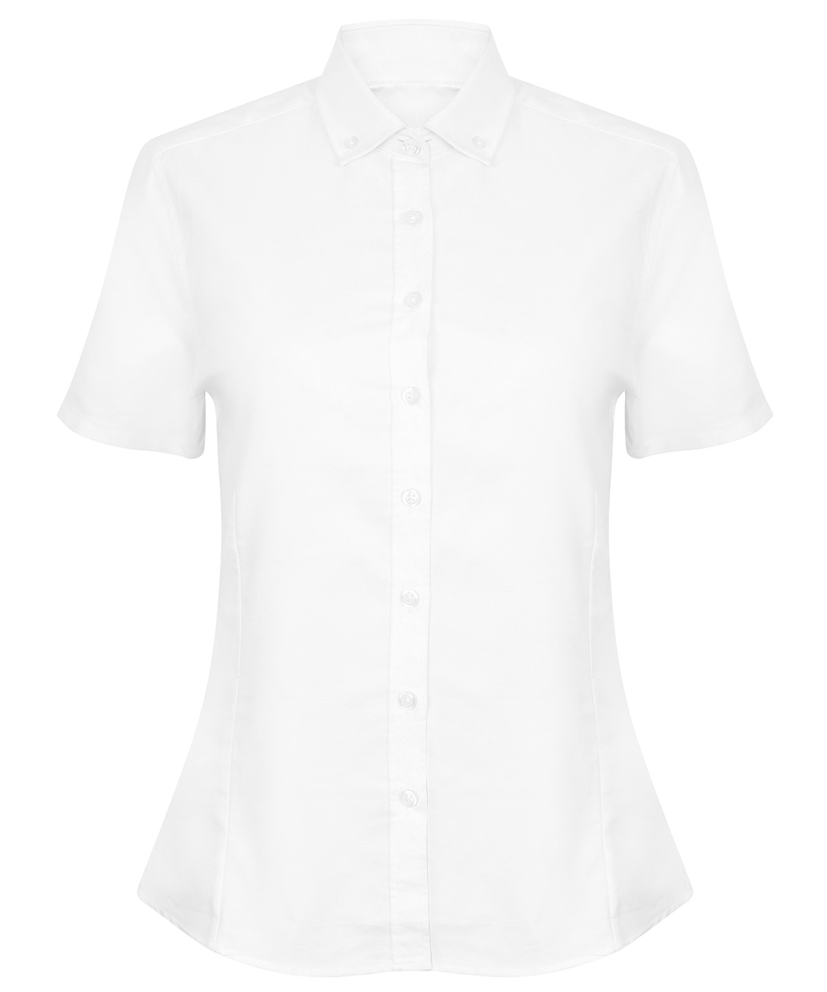 Women's Modern Short Sleeve Oxford Shirt - Image 3