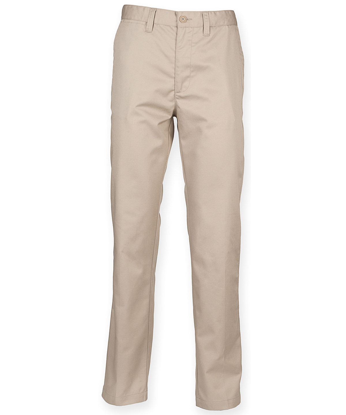 65/35 Flat Fronted Chino Trousers - Image 4