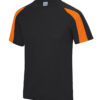 Jet Black/Electric Orange