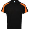 Jet Black/Electric Orange