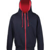 New French Navy/Fire Red