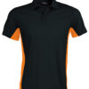 Black/Orange