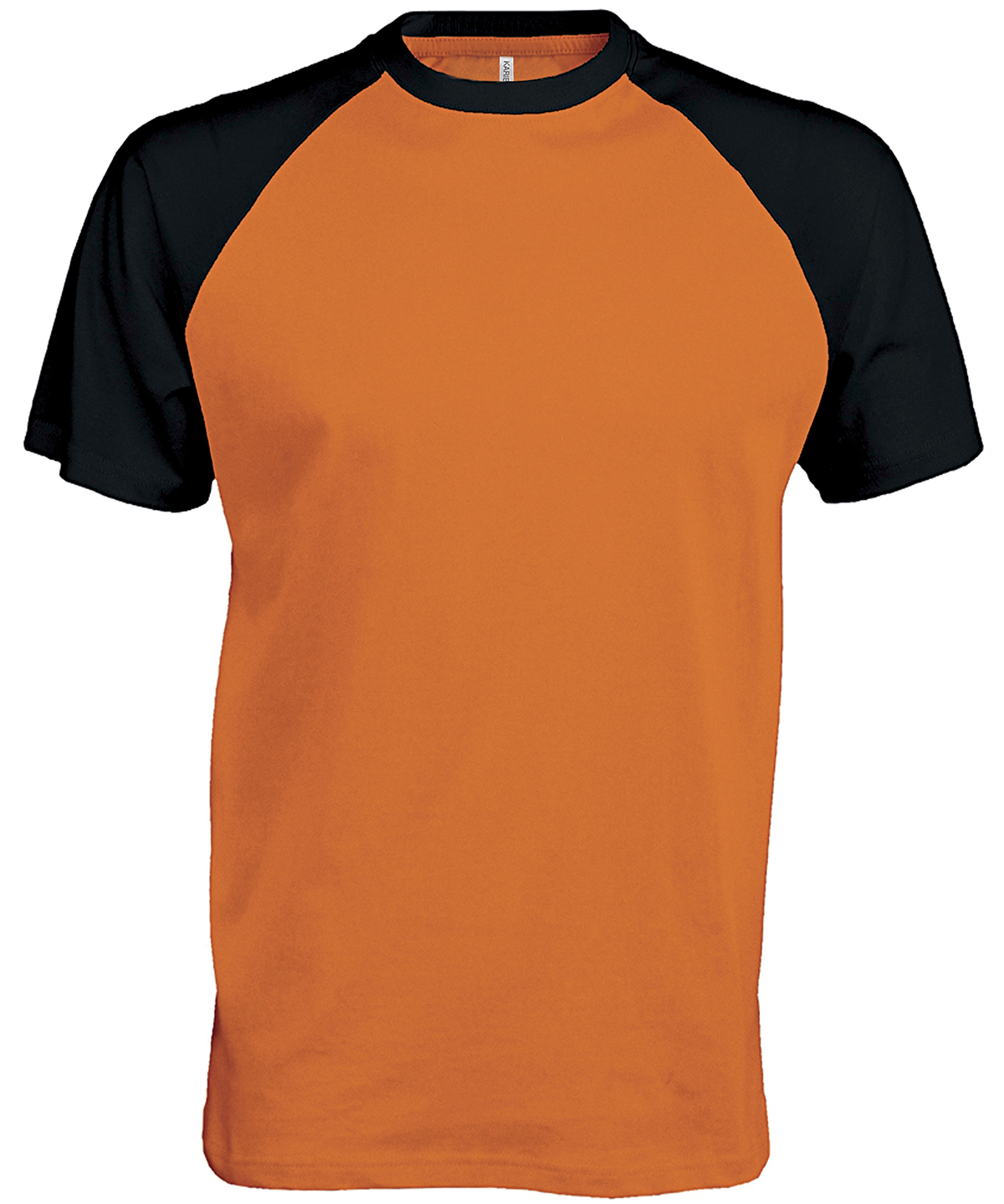 Baseball Short-Sleeved Two-Tone T-Shirt - Image 3