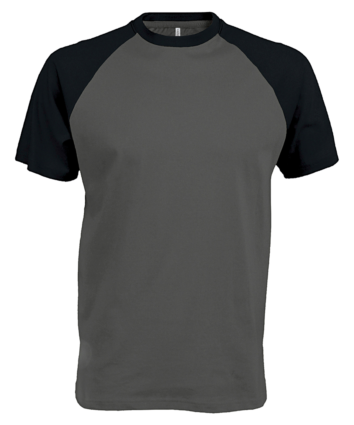 Baseball Short-Sleeved Two-Tone T-Shirt - Image 4