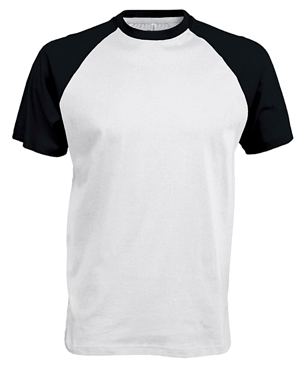 Baseball Short-Sleeved Two-Tone T-Shirt - Image 5