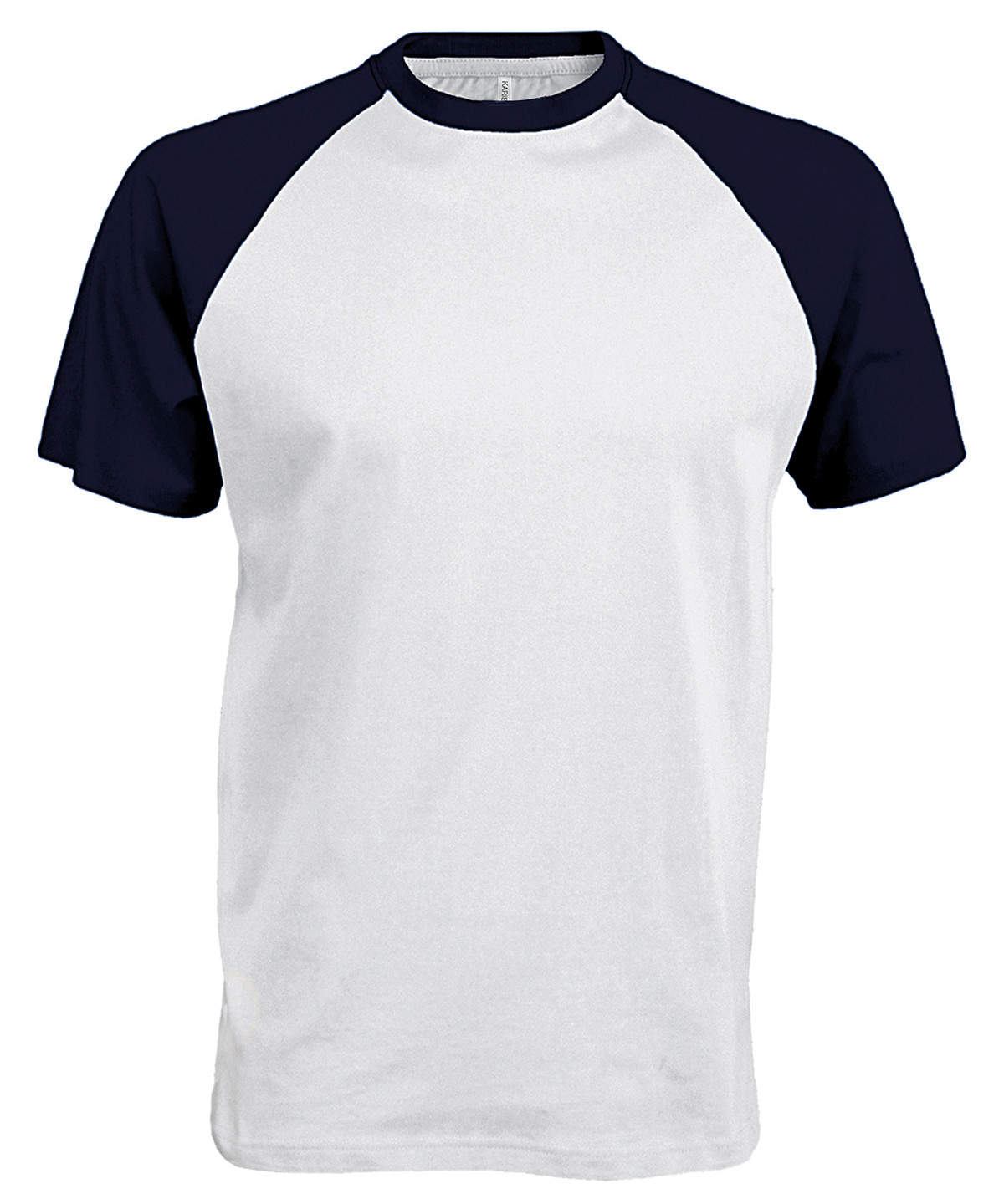 Baseball Short-Sleeved Two-Tone T-Shirt - Image 7