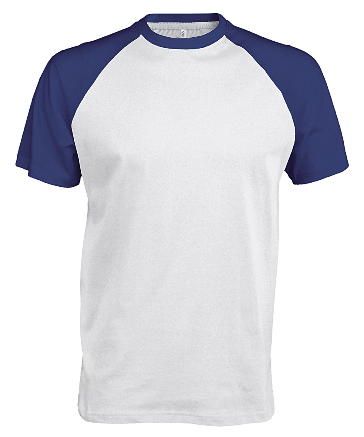 Baseball Short-Sleeved Two-Tone T-Shirt - Image 8