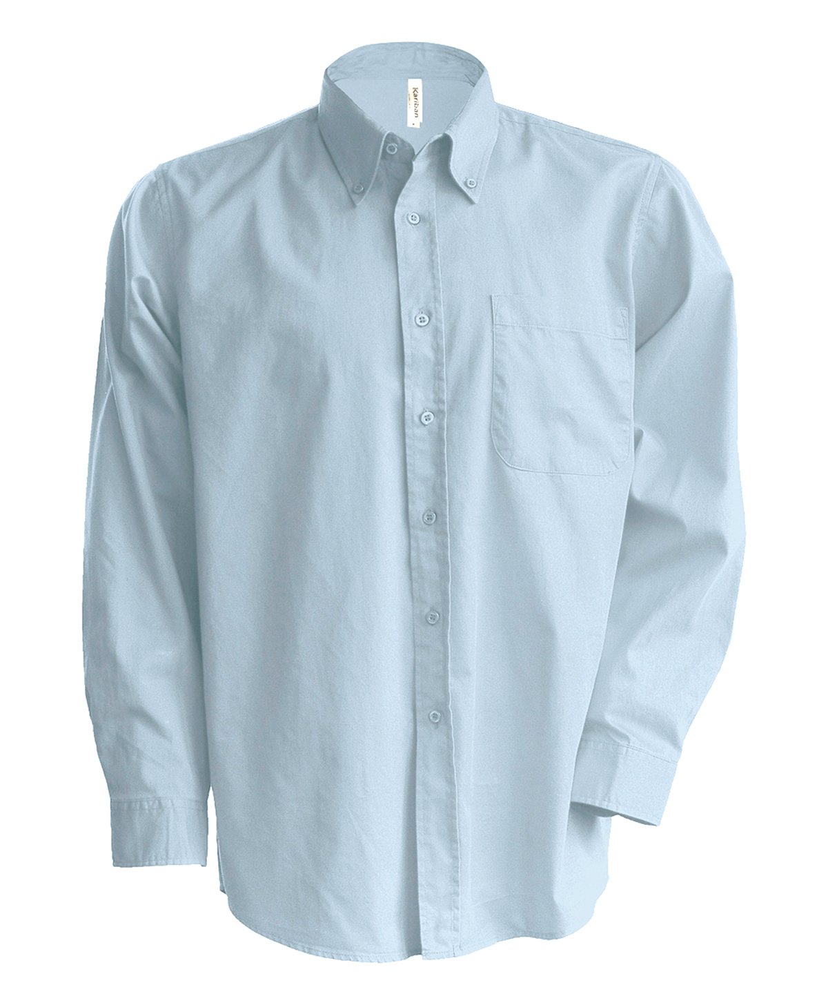 Men's Long-Sleeved Oxford Shirt - Image 2