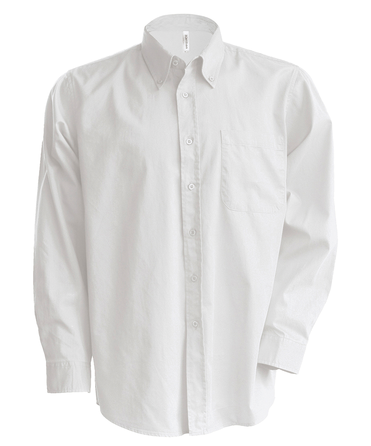 Men's Long-Sleeved Oxford Shirt - Image 3