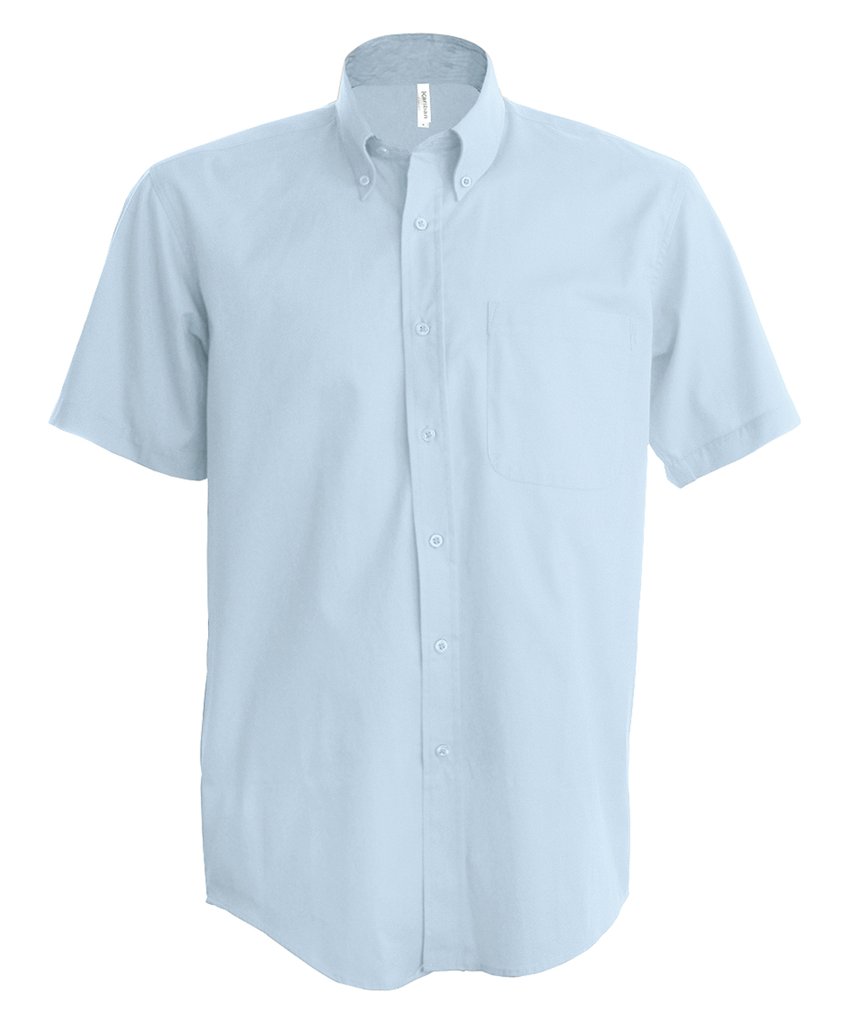 Men's Short-Sleeved Oxford Shirt - Image 2